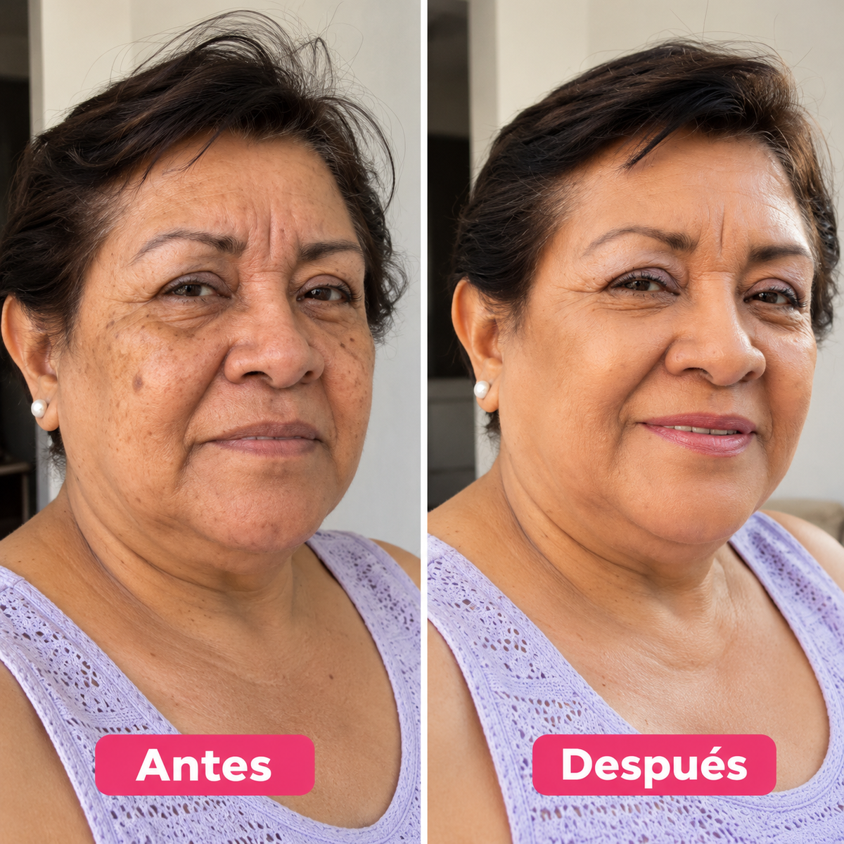 Antes y después